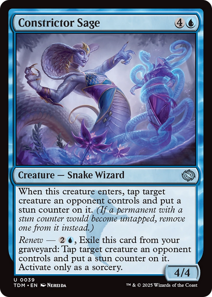 Constrictor Sage [Tarkir: Dragonstorm] - Destination Retro