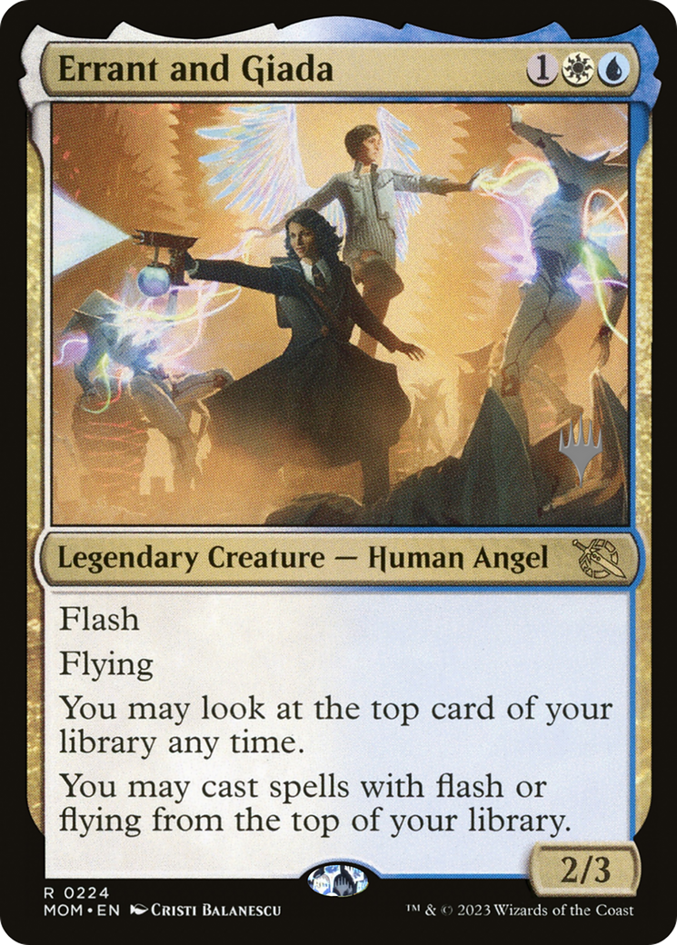 Errant and Giada (Promo Pack) [March of the Machine Promos] - Destination Retro