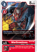 WarGrowlmon [BT2-017] (Alternate Art) [Release Special Booster Ver.1.0] - Destination Retro