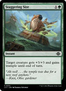 Staggering Size [The Lost Caverns of Ixalan] - Destination Retro