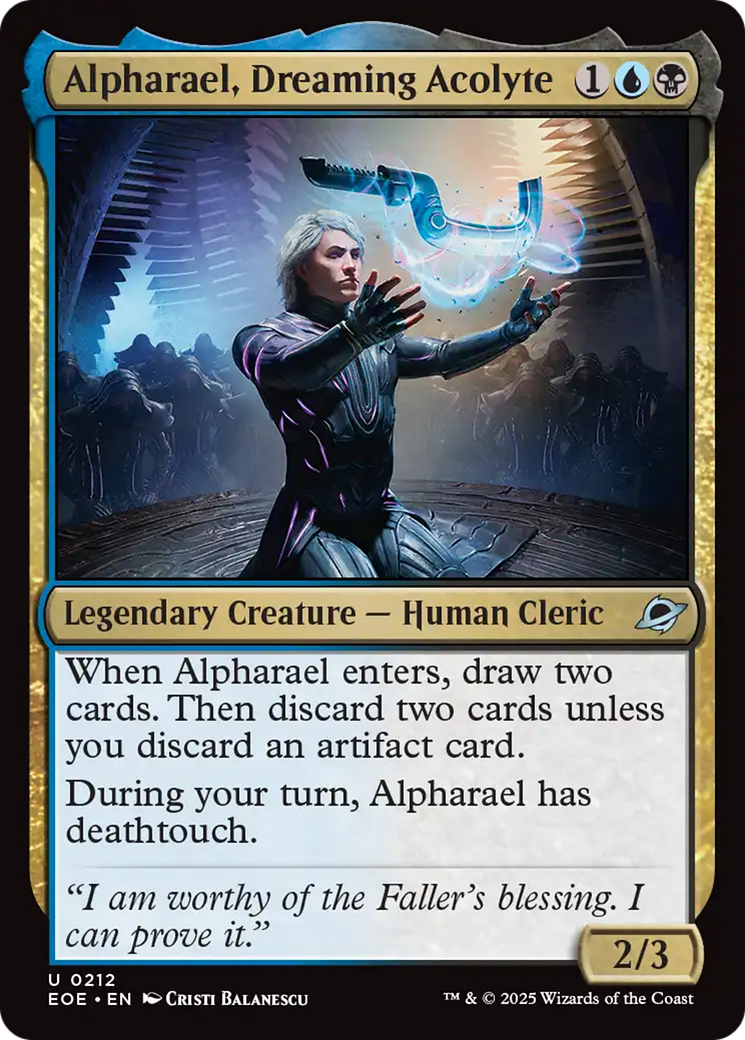 Alpharael, Dreaming Acolyte [Edge of Eternities] - Destination Retro