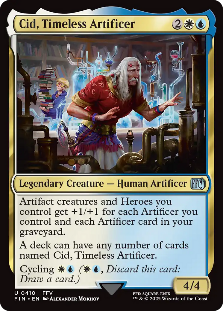 Cid, Timeless Artificer (0410) [FINAL FANTASY] - Destination Retro