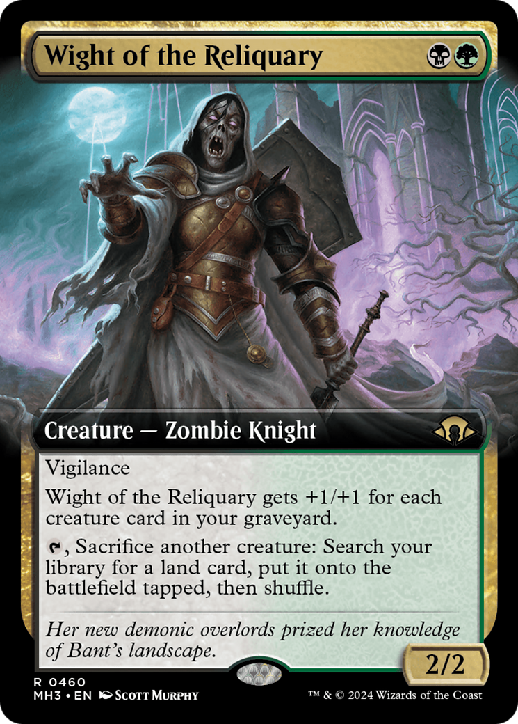 Wight of the Reliquary (Extended Art) [Modern Horizons 3] - Destination Retro