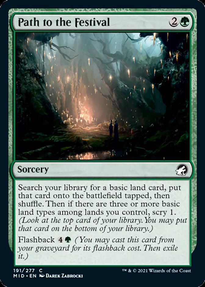 Path to the Festival [Innistrad: Midnight Hunt] - Destination Retro