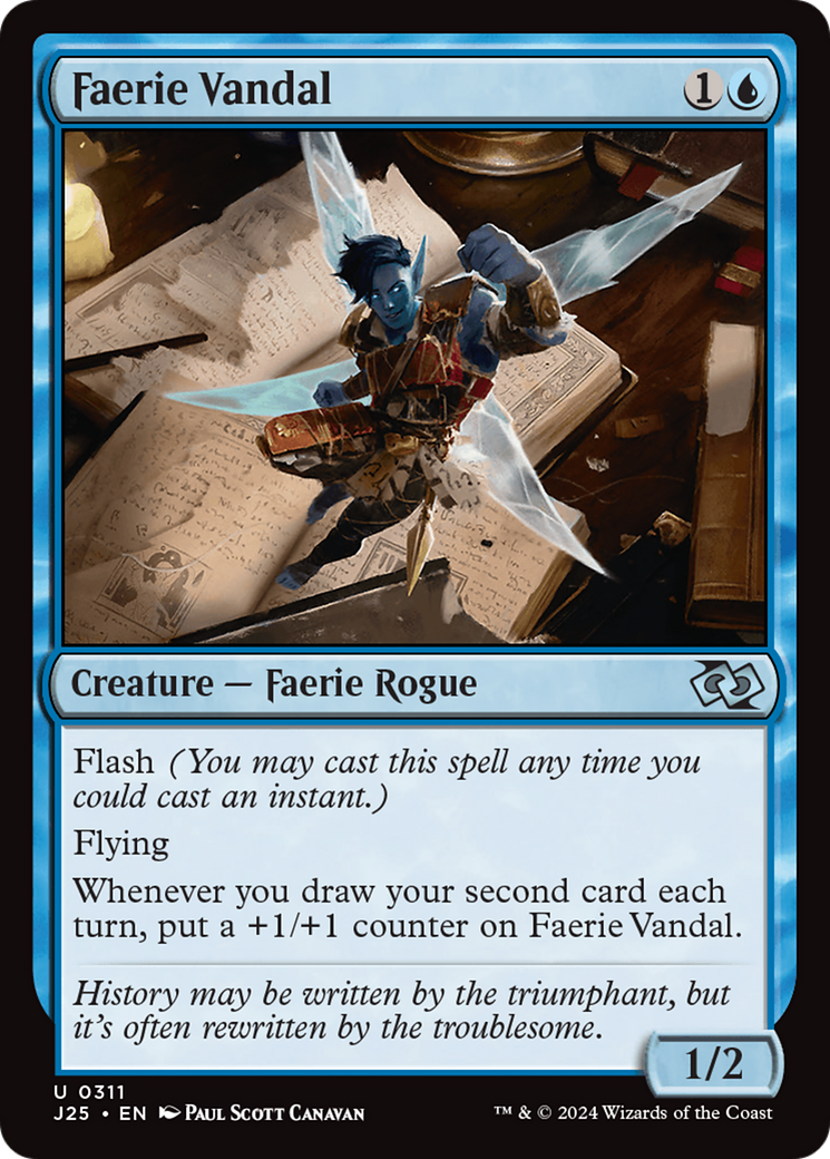 Faerie Vandal [Foundations Jumpstart] - Destination Retro