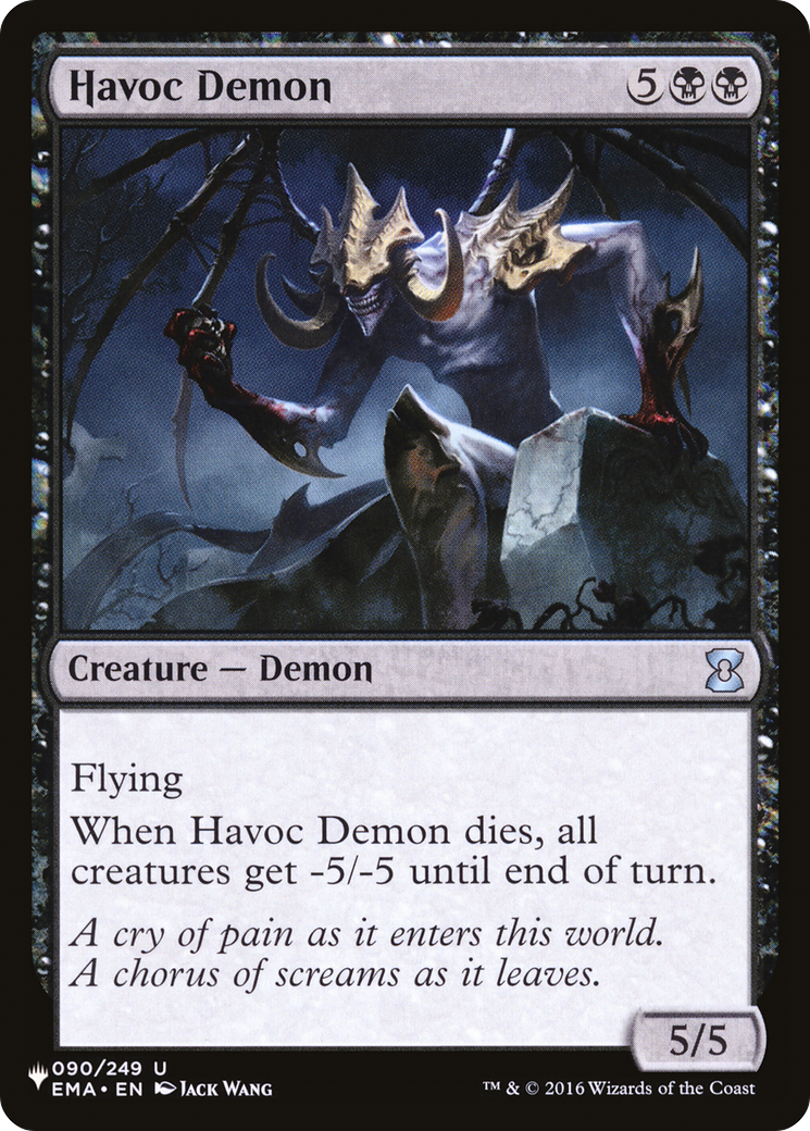Havoc Demon [The List] - Destination Retro