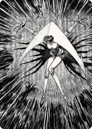 Elesh Norn, Mother of Machines 2 Art Card [Phyrexia: All Will Be One Art Series] - Destination Retro