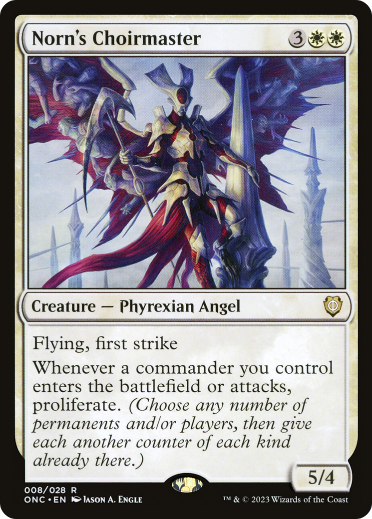 Norn's Choirmaster [Phyrexia: All Will Be One Commander] - Destination Retro
