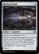 Heirloom Blade [The Lost Caverns of Ixalan Commander] - Destination Retro