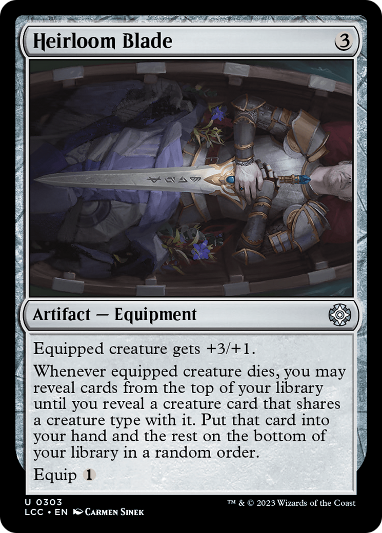 Heirloom Blade [The Lost Caverns of Ixalan Commander] - Destination Retro