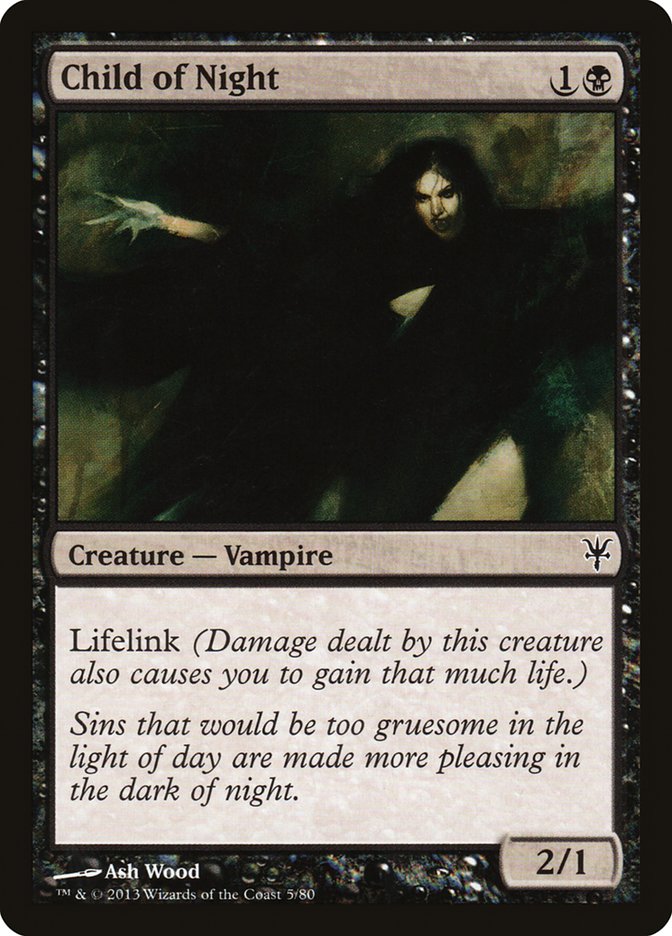 Child of Night [Duel Decks: Sorin vs. Tibalt] - Destination Retro