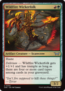 Wildfire Wickerfolk [Duskmourn: House of Horror] - Destination Retro