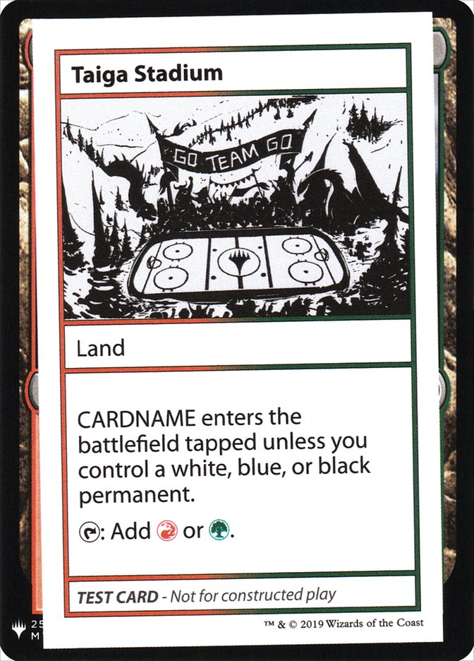 Taiga Stadium [Mystery Booster Playtest Cards] - Destination Retro