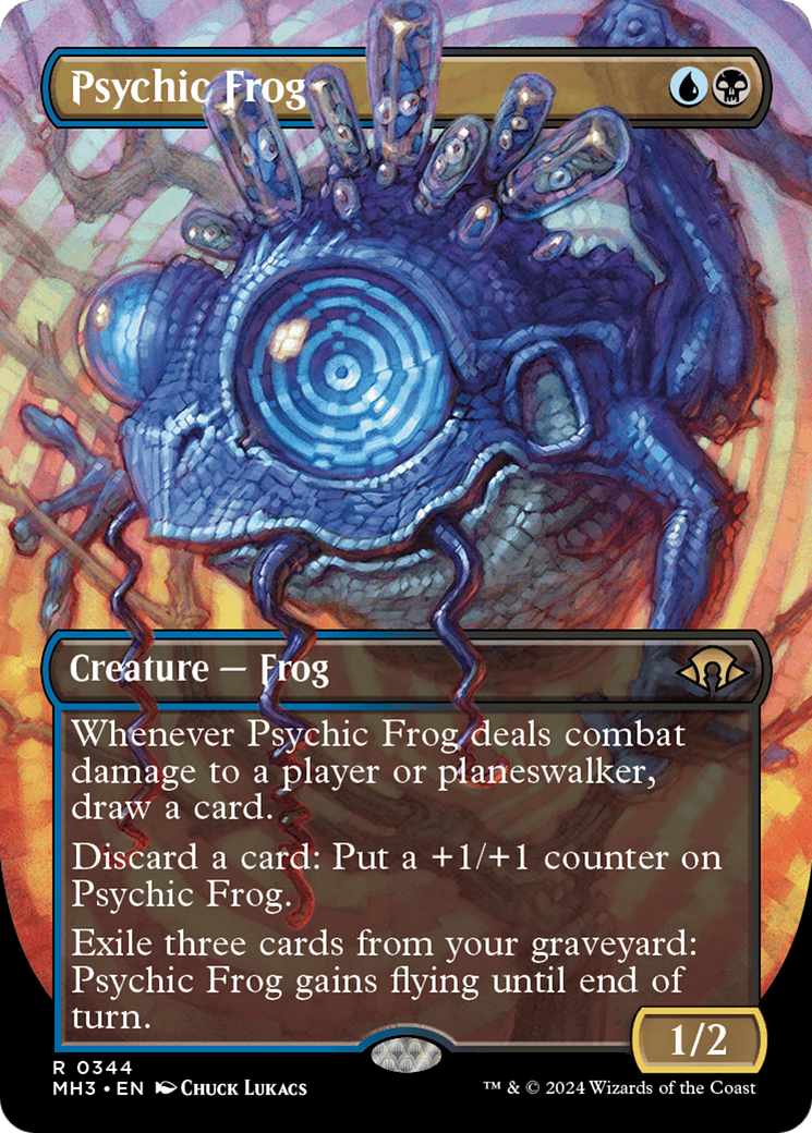 Psychic Frog (Borderless) [Modern Horizons 3] - Destination Retro