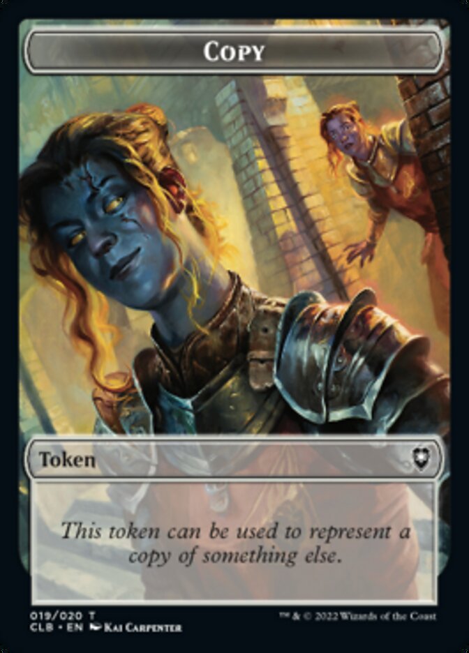 Rowan Kenrith Emblem // Copy Double-Sided Token [Commander Legends: Battle for Baldur's Gate Tokens] - Destination Retro