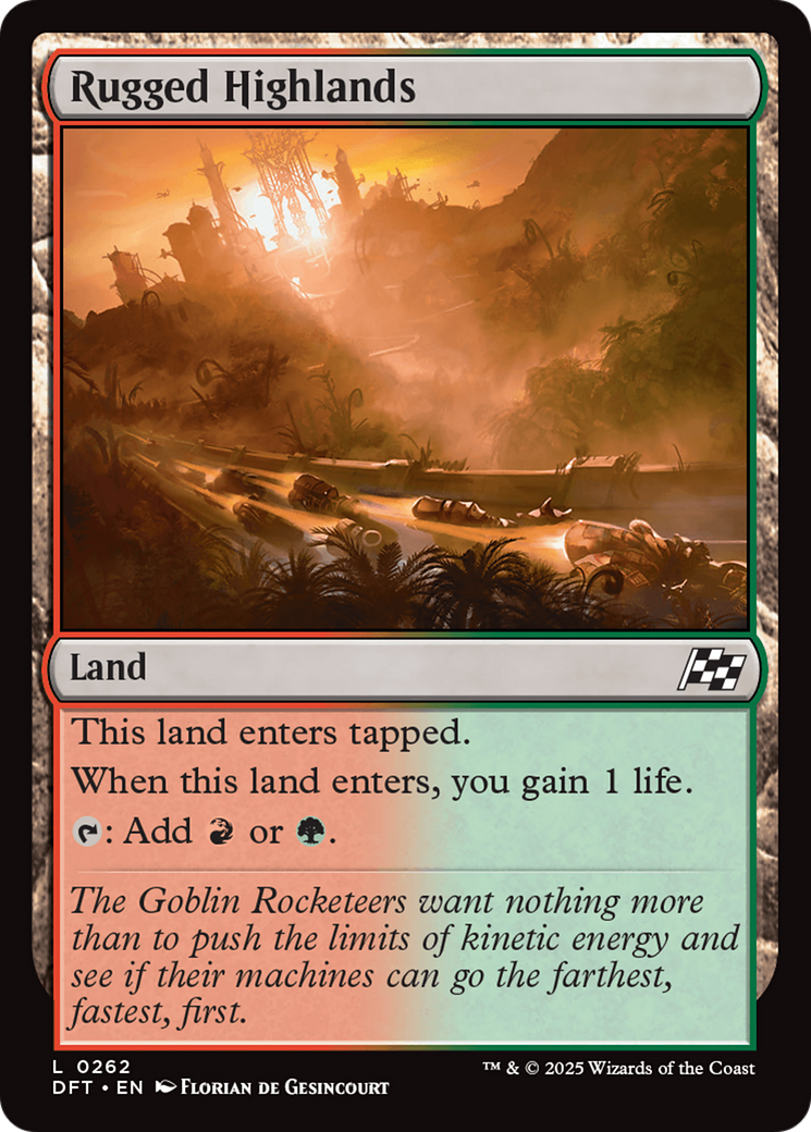 Rugged Highlands [Aetherdrift] - Destination Retro