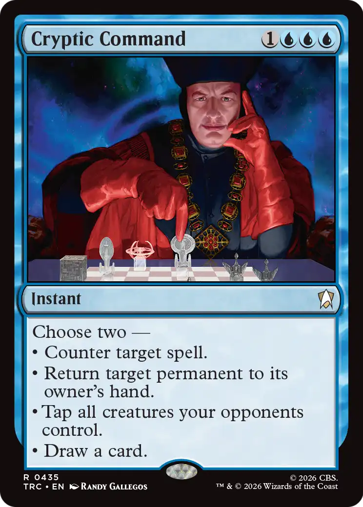 Cryptic Command (Surge Foil) [Star Trek Commander] - Destination Retro