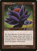 Blacker Lotus (Oversized) [Oversize Cards] - Destination Retro