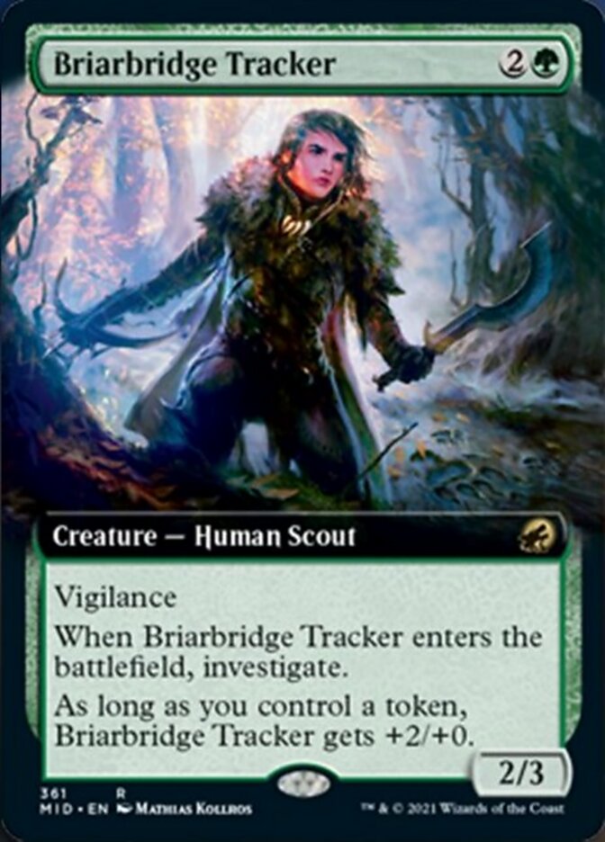 Briarbridge Tracker (Extended Art) [Innistrad: Midnight Hunt] - Destination Retro