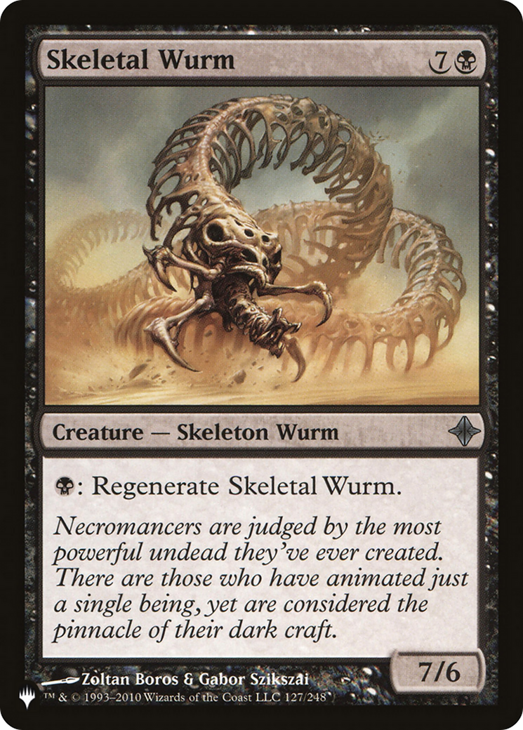 Skeletal Wurm [The List] - Destination Retro