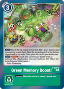Green Memory Boost! [P-038] [Promotional Cards] - Destination Retro