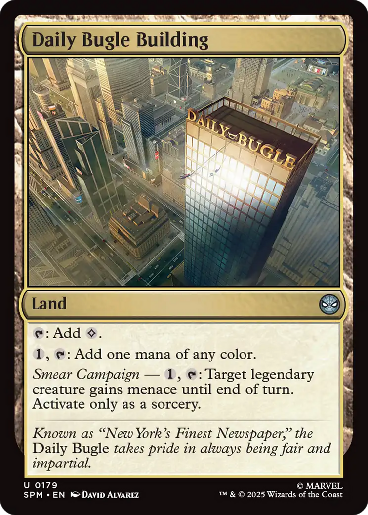 Daily Bugle Building [Marvel's Spider-Man] - Destination Retro