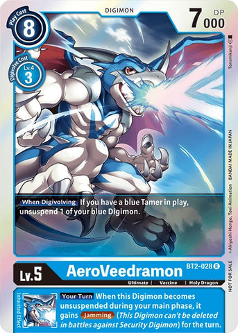 AeroVeedramon [BT2-028] (Battle of Omni Pre-Release) [Release Special Booster Promos] - Destination Retro