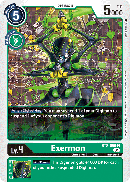 Exermon [BT8-050] [New Awakening] - Destination Retro