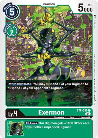 Exermon [BT8-050] [New Awakening] - Destination Retro