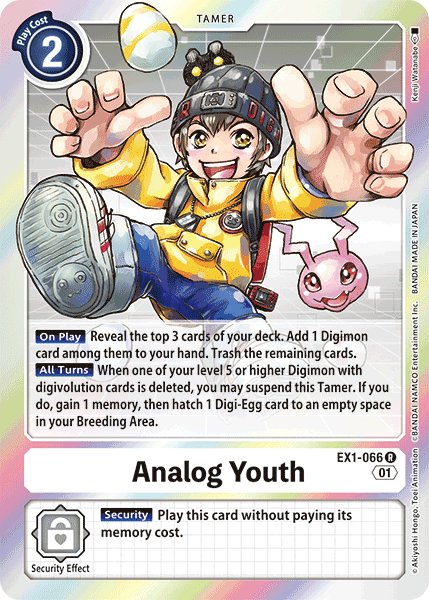 Analog Youth [EX1-066] [Classic Collection] - Destination Retro