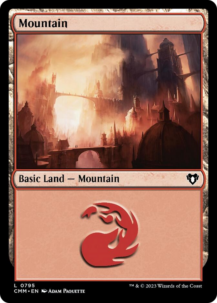 Mountain (795) [Commander Masters] - Destination Retro