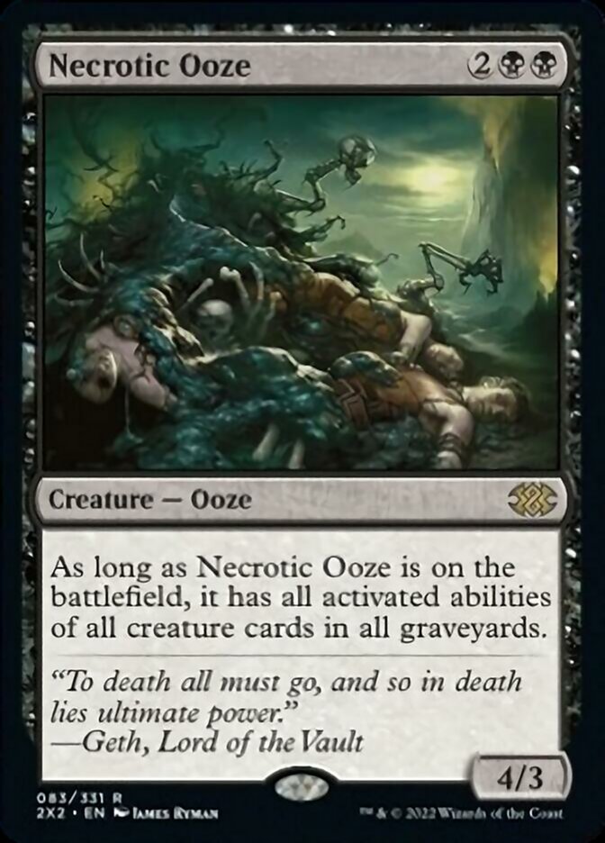 Necrotic Ooze [Double Masters 2022] - Destination Retro