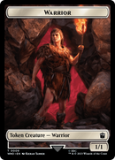 Warrior // Clue (0021) Double-Sided Token [Doctor Who Tokens] - Destination Retro