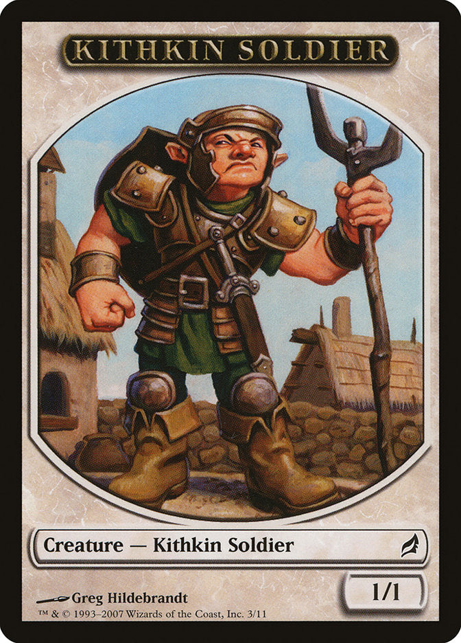 Kithkin Soldier Token [Lorwyn Tokens] - Destination Retro