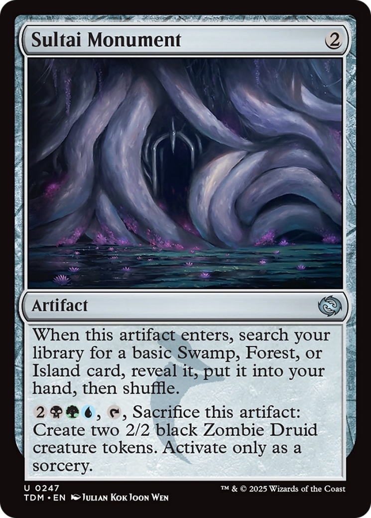 Sultai Monument [Tarkir: Dragonstorm] - Destination Retro