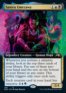Satoru Umezawa (Extended Art) [Kamigawa: Neon Dynasty] - Destination Retro