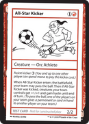All-Star Kicker [Mystery Booster 2 Playtest Cards] - Destination Retro
