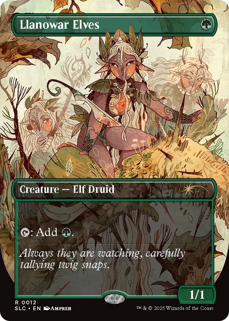 Llanowar Elves [Secret Lair Countdown Kit] - Destination Retro