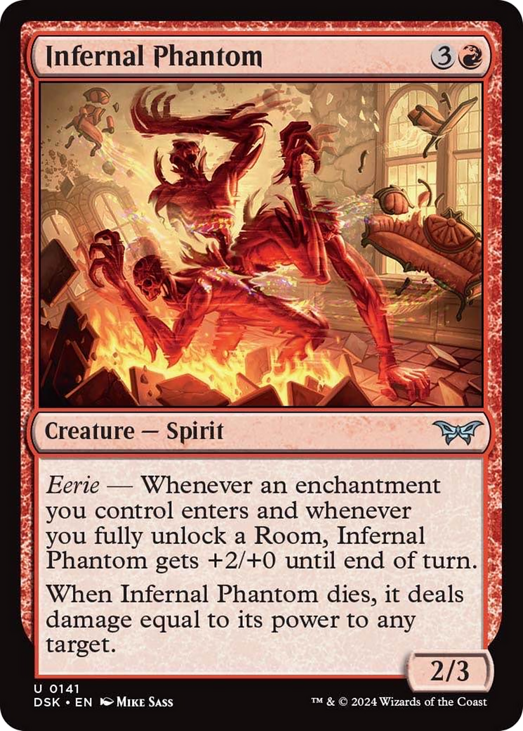 Infernal Phantom [Duskmourn: House of Horror] - Destination Retro