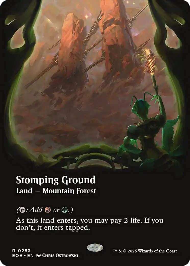 Stomping Ground (Borderless) [Edge of Eternities] - Destination Retro