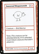 Seasoned Weaponsmith [Mystery Booster Playtest Cards] - Destination Retro