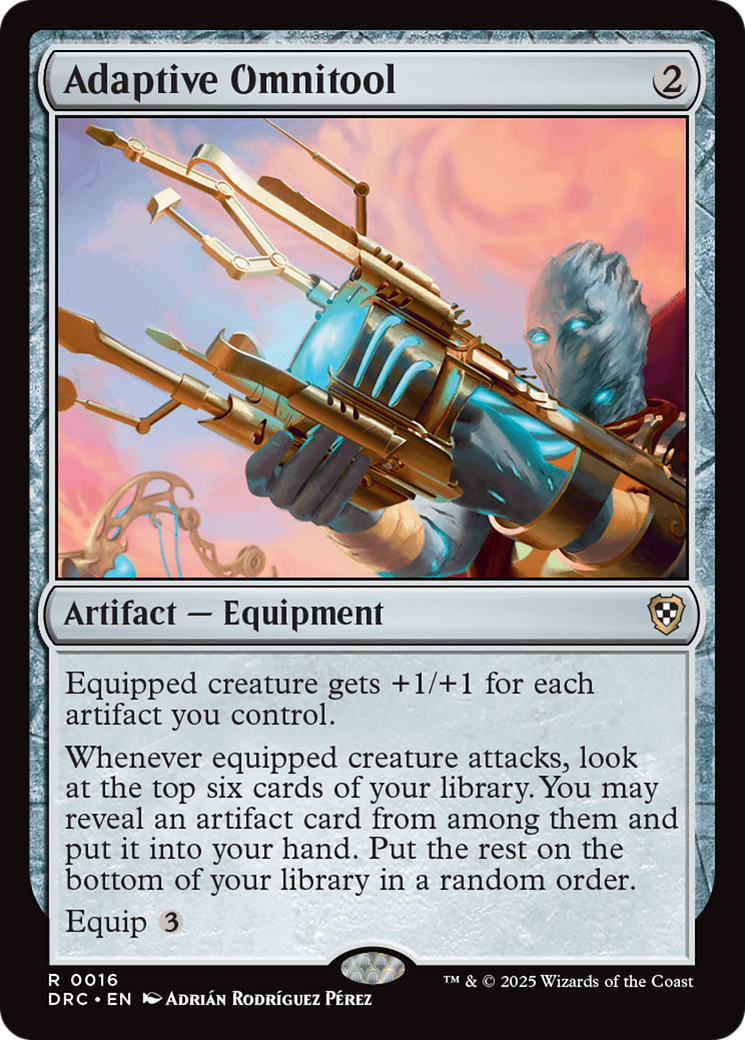 Adaptive Omnitool [Aetherdrift Commander] - Destination Retro