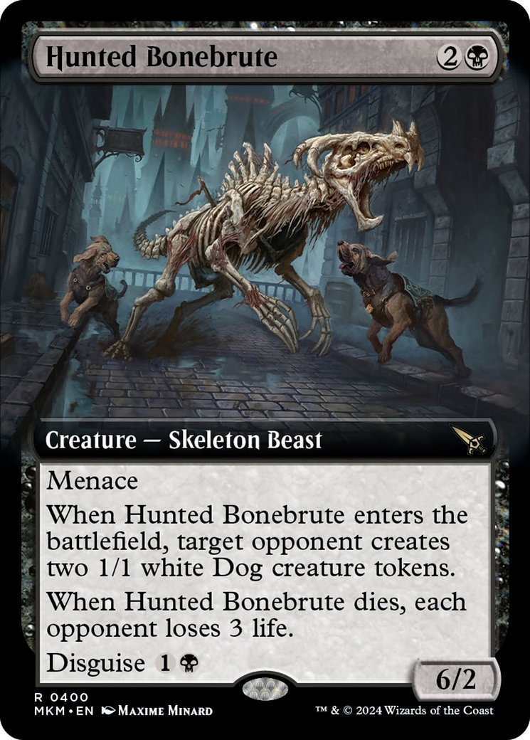 Hunted Bonebrute (Extended Art) [Murders at Karlov Manor] - Destination Retro
