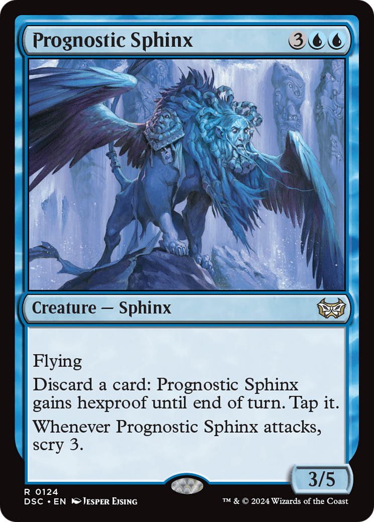 Prognostic Sphinx [Duskmourn: House of Horror Commander] - Destination Retro