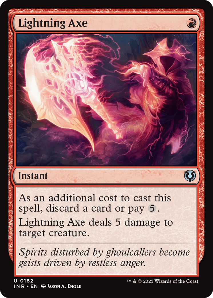 Lightning Axe [Innistrad Remastered] - Destination Retro