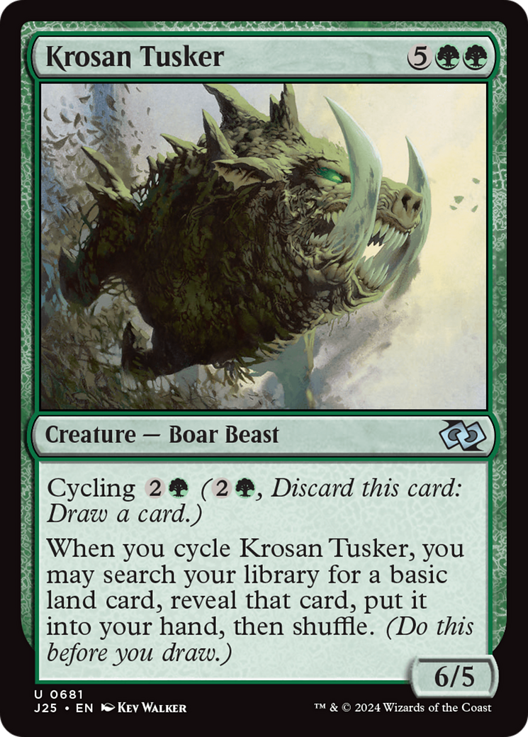 Krosan Tusker [Foundations Jumpstart] - Destination Retro