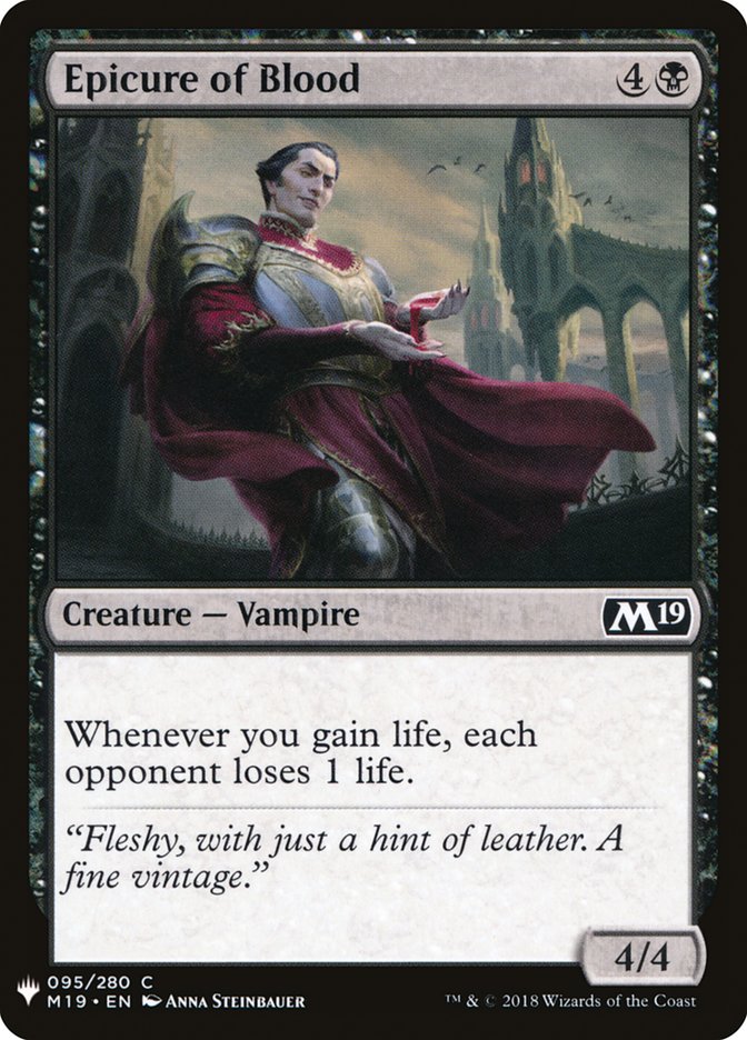 Epicure of Blood [Mystery Booster] - Destination Retro