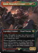 Gimli, Mournful Avenger (Borderless Alternate Art) [The Lord of the Rings: Tales of Middle-Earth] - Destination Retro