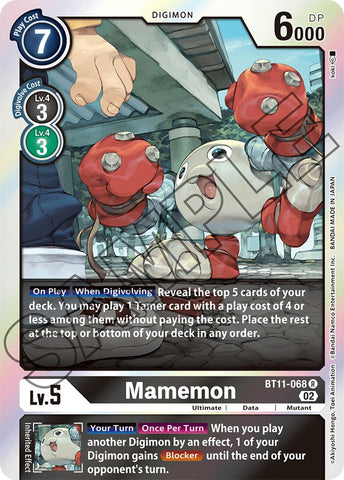 Mamemon [BT11-068] [Dimensional Phase] - Destination Retro