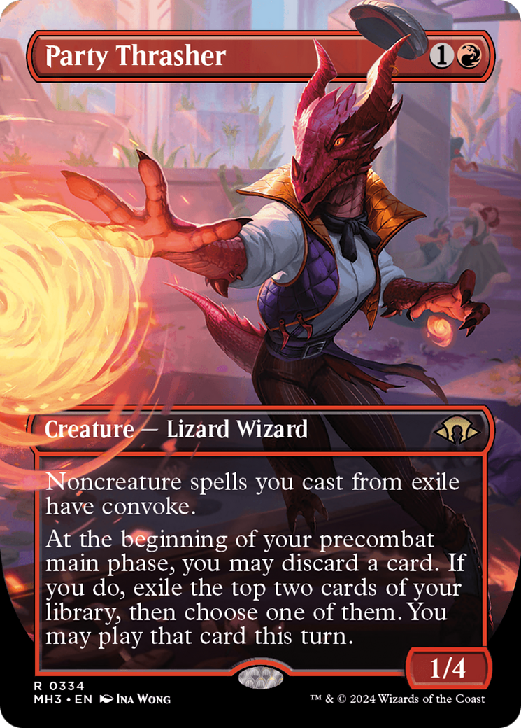 Party Thrasher (Borderless) [Modern Horizons 3] - Destination Retro
